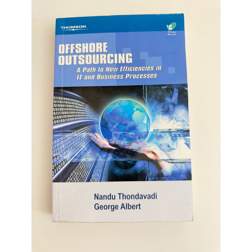 Offshore Outsourcing IT Business Processes Thondavadi Albert Thomson Book